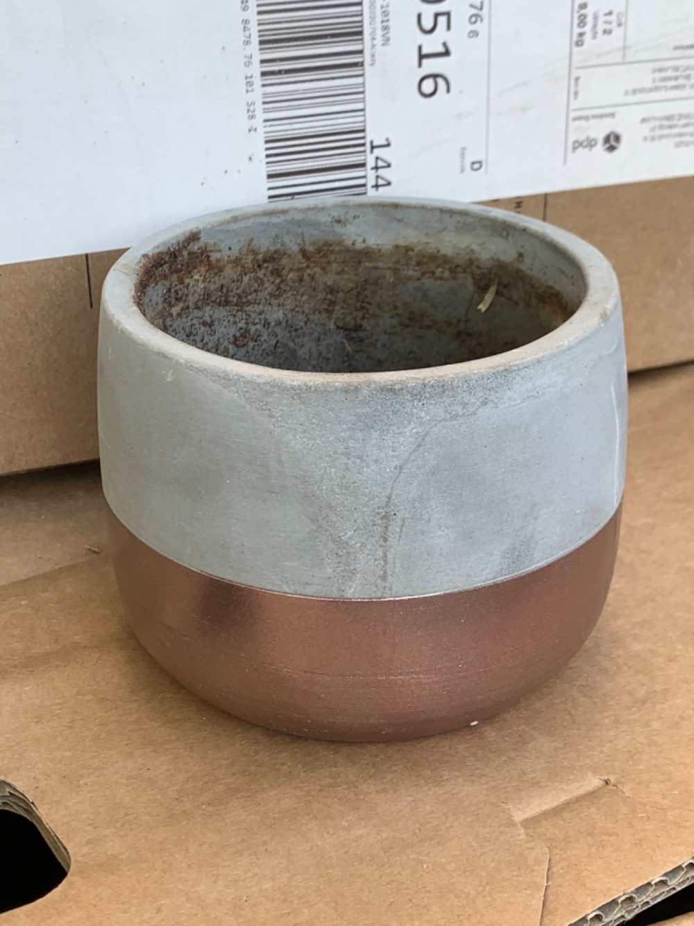 Small plant pot