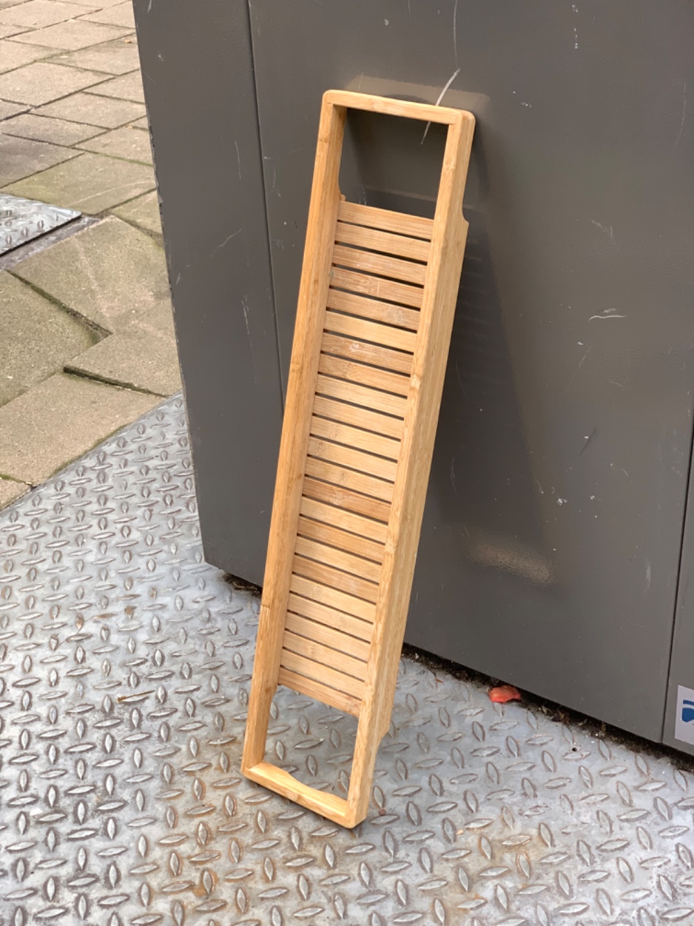 A tray for a bathtub