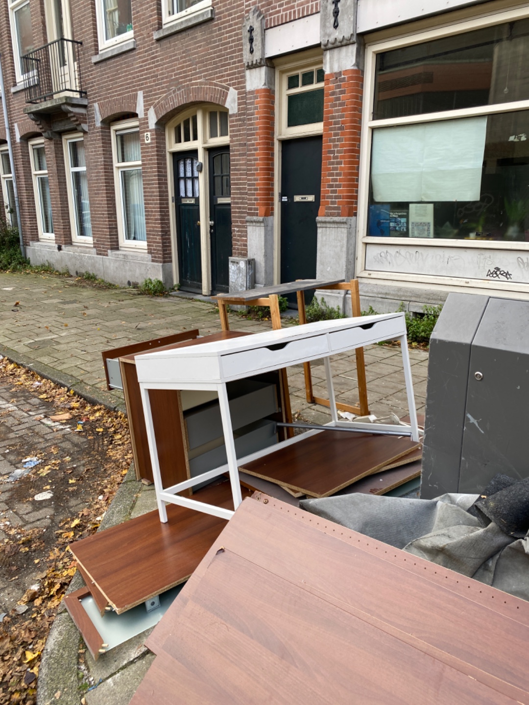 Bureau en kast