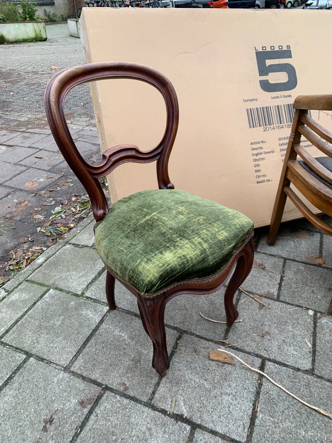 Two vintage chairs