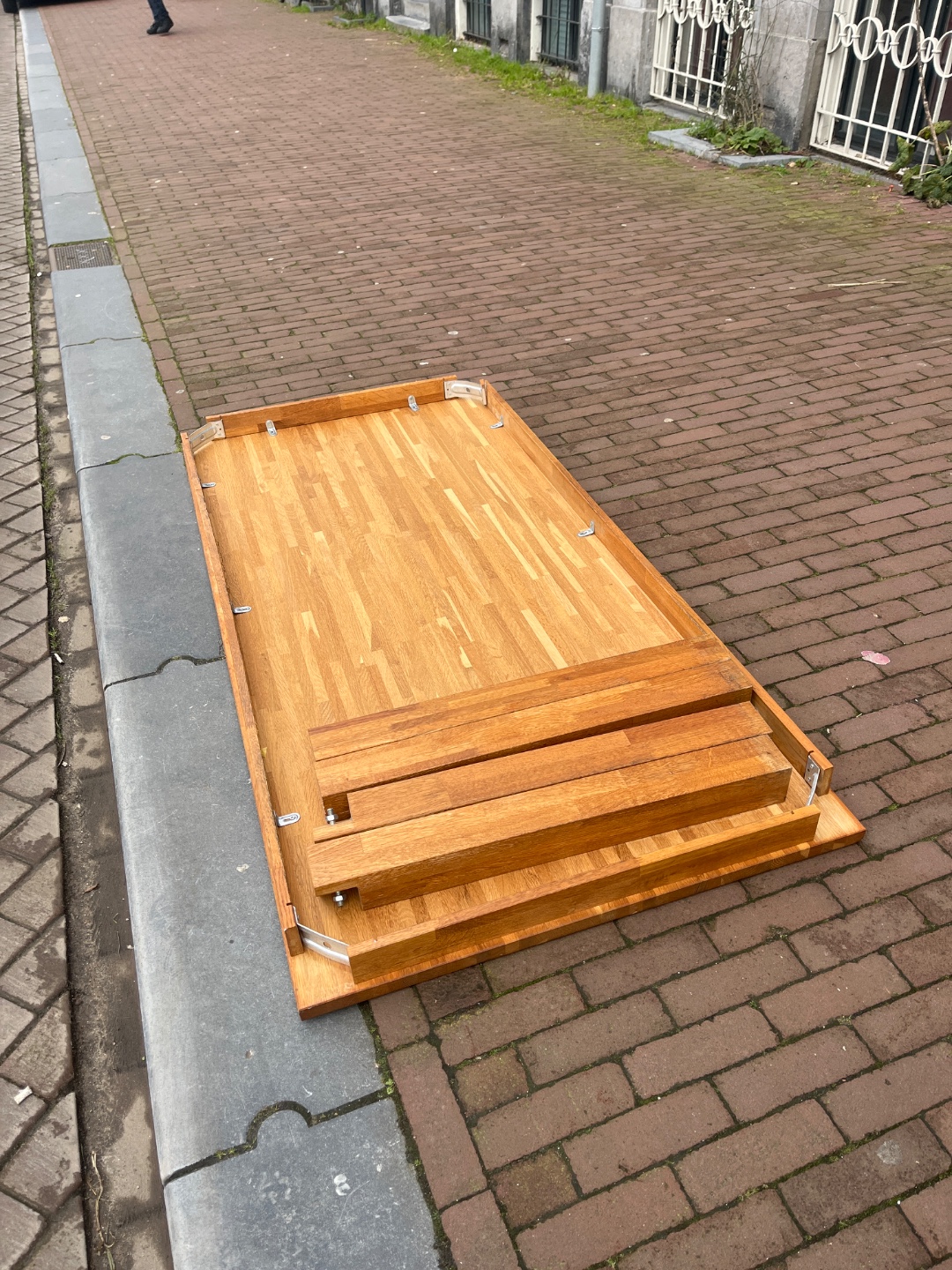 houten tafel