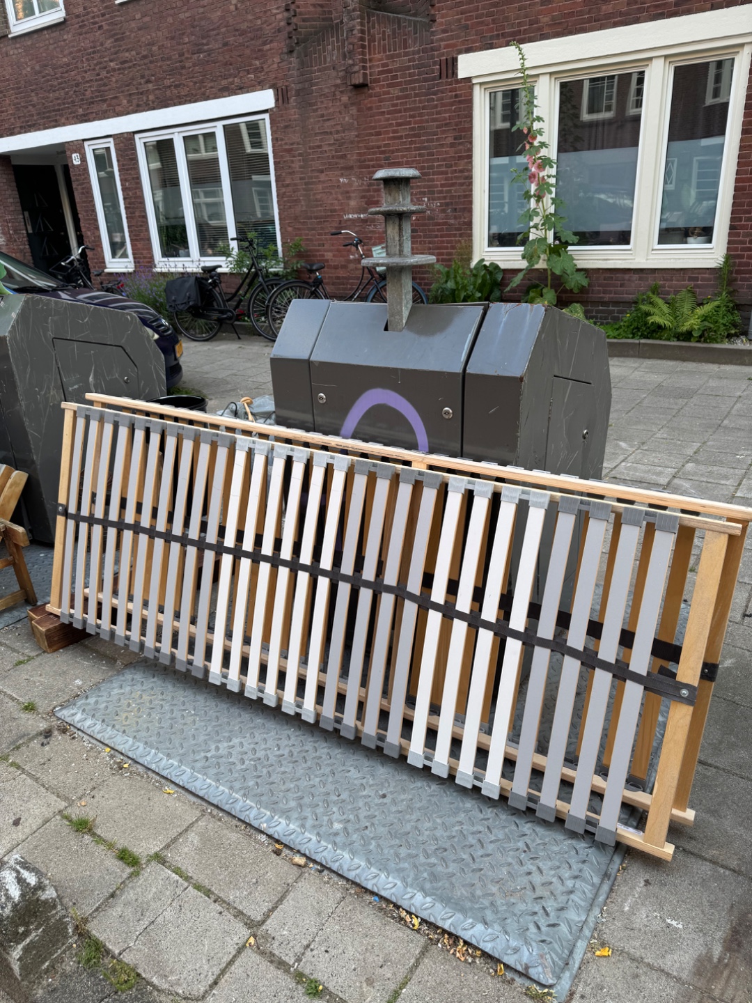 Lattenbodem 2x 60x200cm. 
Perfect for 140x200 bed

Perfect condition photo 2