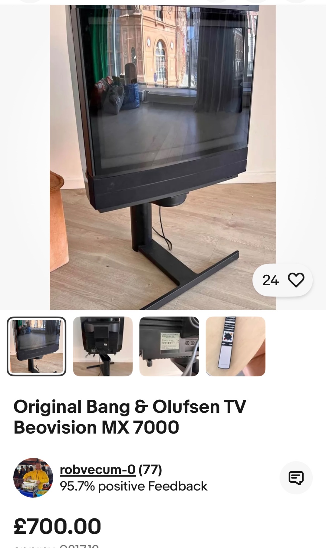 BANG & OLUFSEN MCMX CH
BEOVISION MX 7000 Worth €700 if.. photo 3