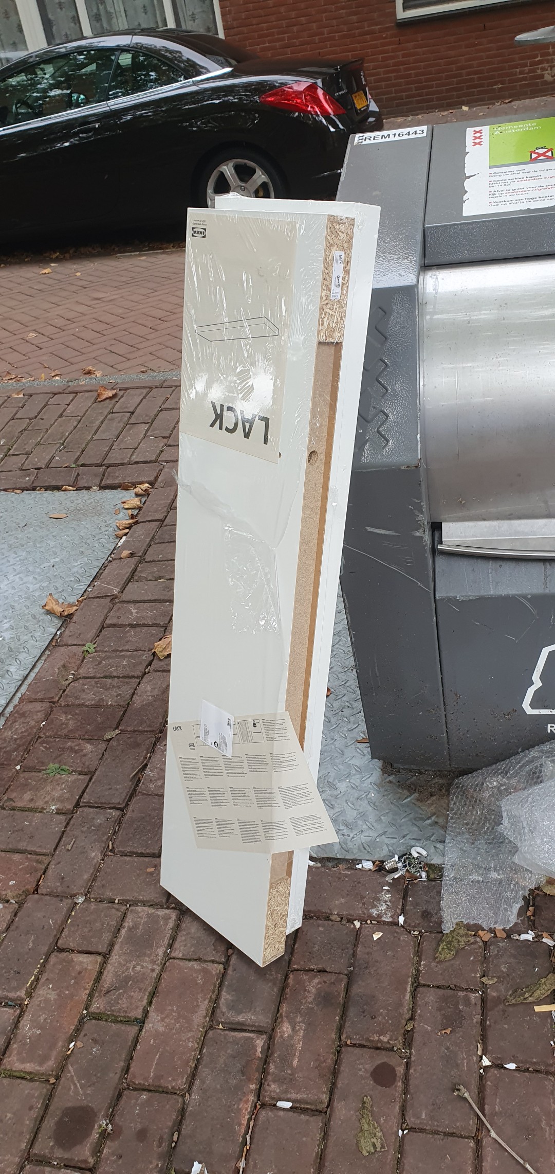 2x Ikea Lack planks (the supports seem to be missing) photo 2