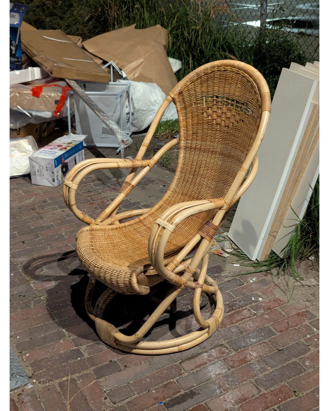 Rotan / manou stoel