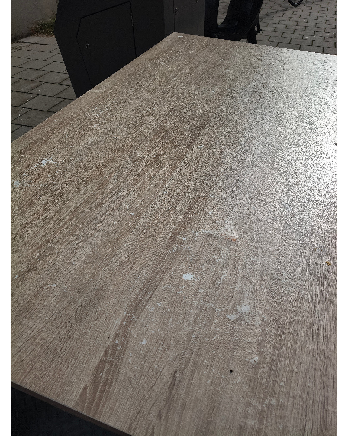 Dinner table. Surface is a bit worn off, but otherwise ok. photo 2