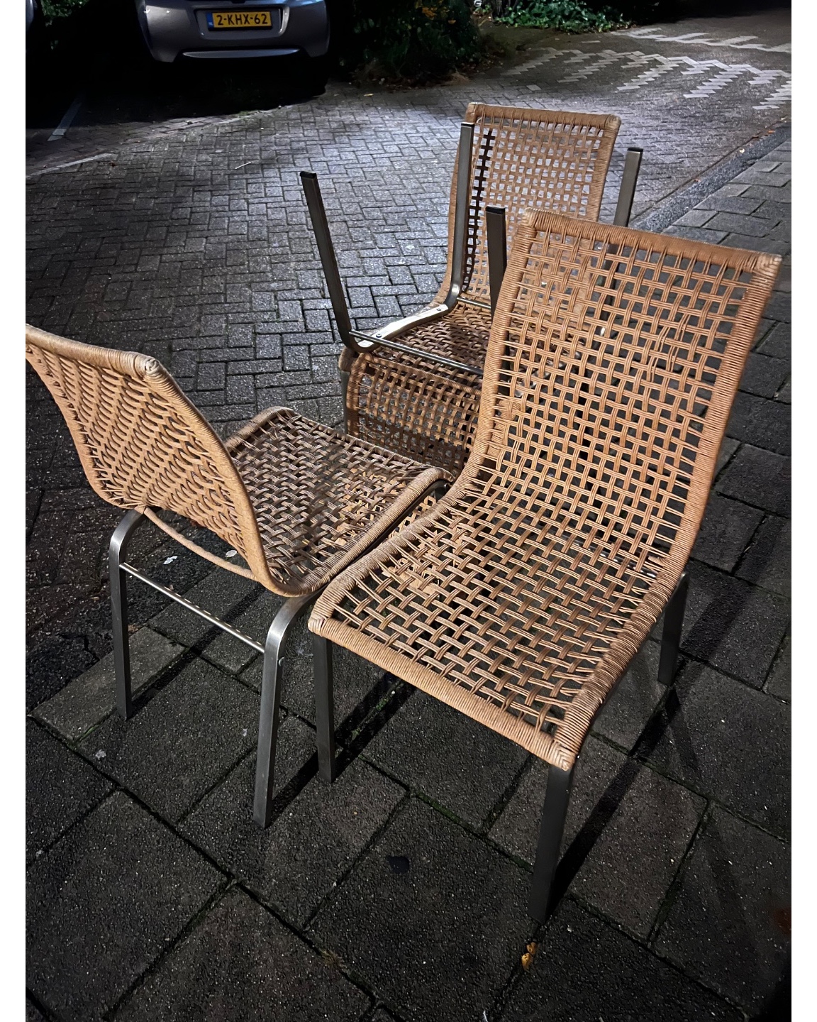 4 stoelen