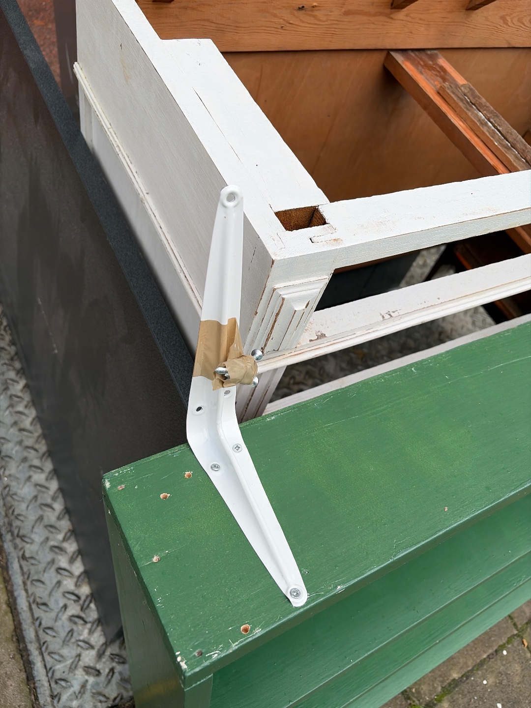 Kast voor aan de muur incl schroeven photo 2