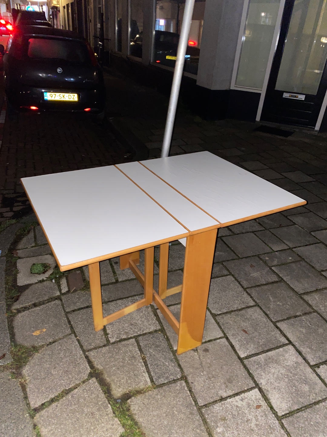Opklapbare tafel
