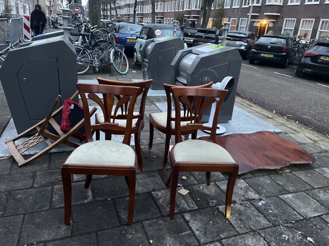 Chairs and table top