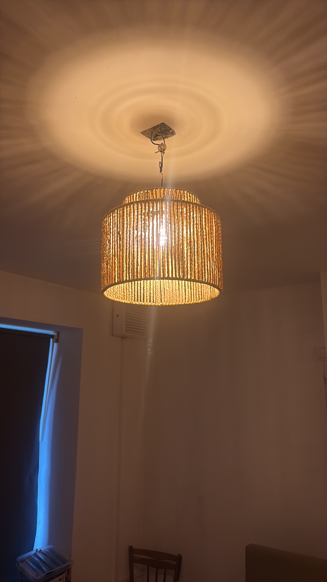 Lamp and cupboard at the glas/paper/bins photo 2