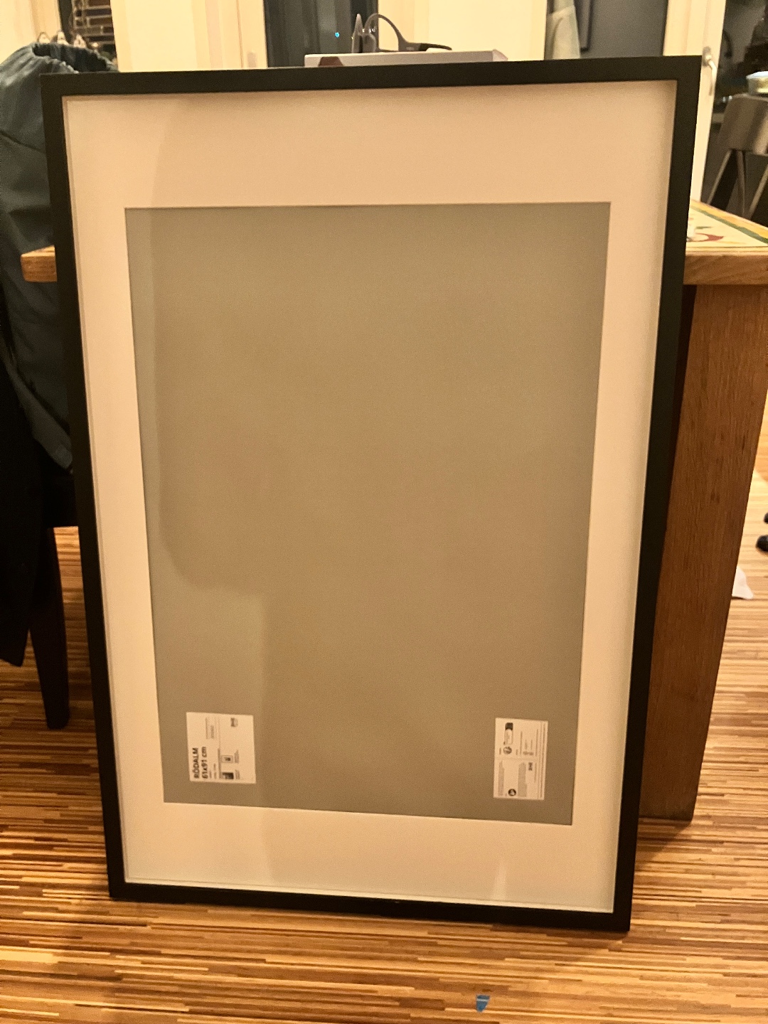IKEA large frame 61x91cm. Perfect state but not glass