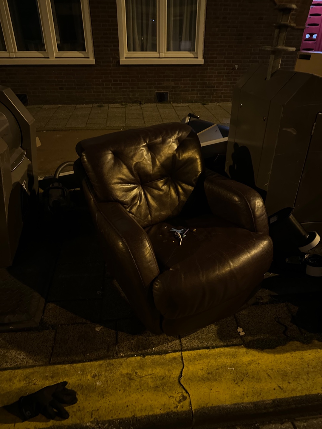 Beautiful leather armchair