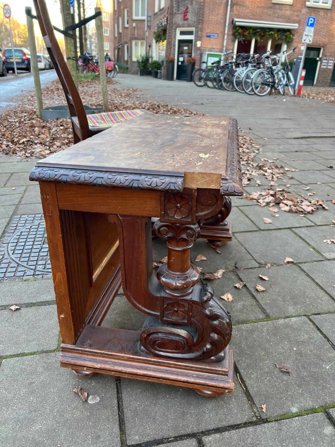 Damaged, also signs of bugs, but could be restored photo 3