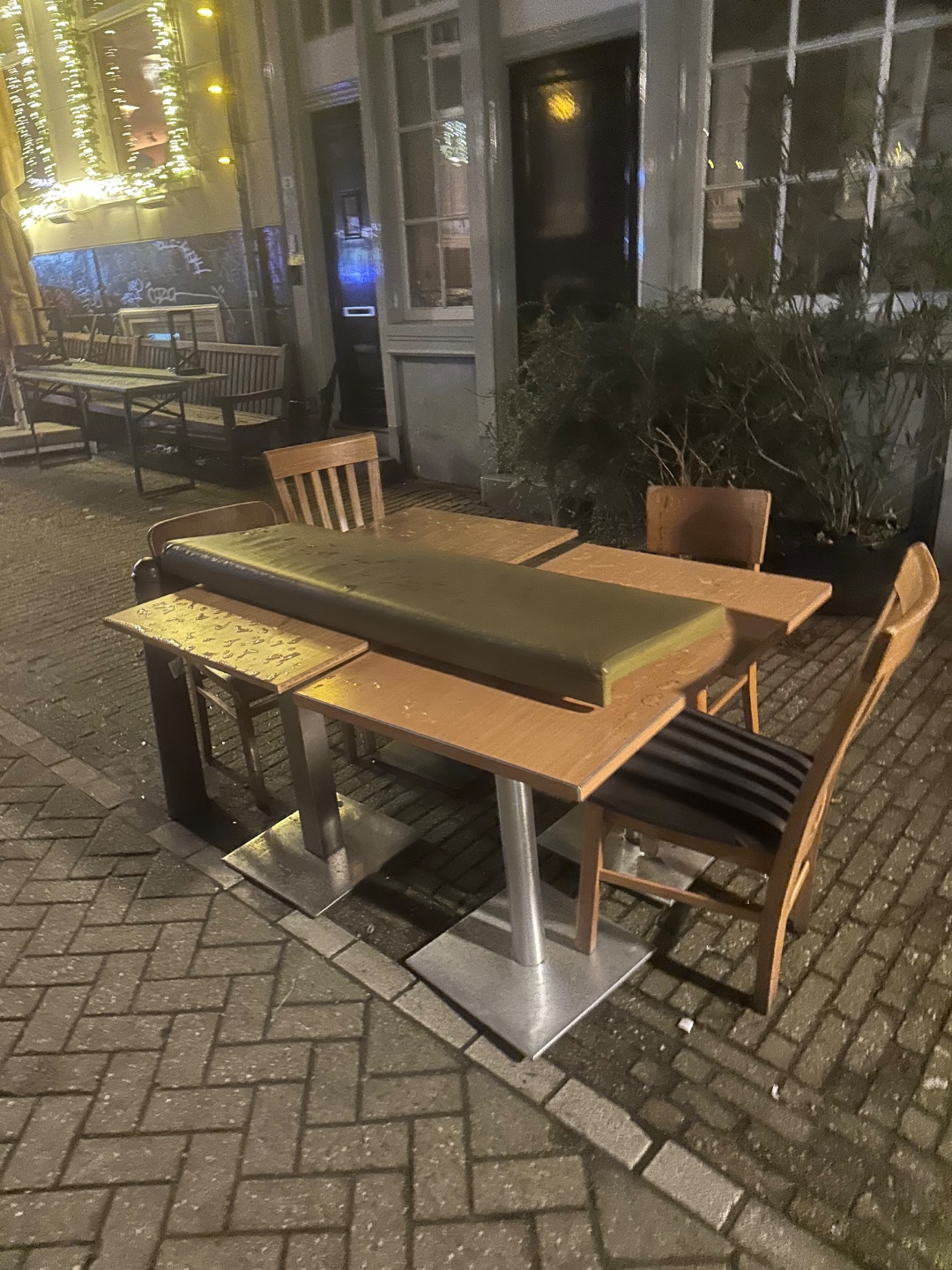 2 sets of 2 chairs and 3 tables photo 2