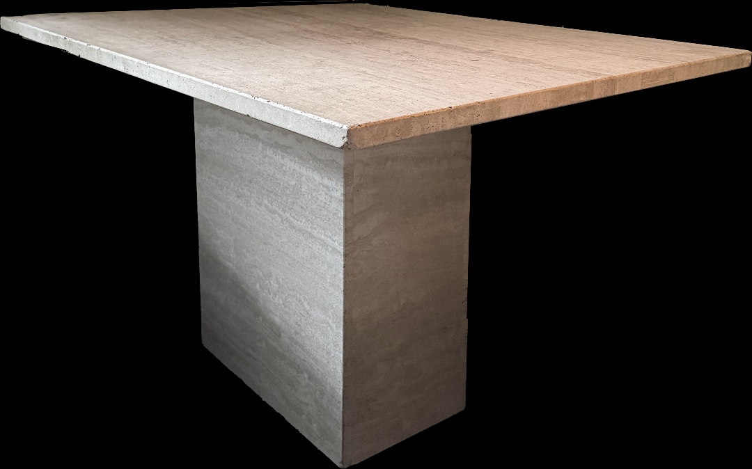 Italian Tavertin Table, 125CM x 90CM, high 74CM

pick up centre amsterdam, really heavy photo 3