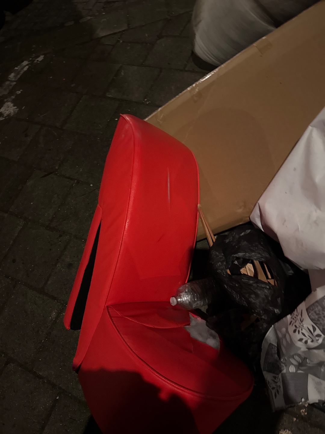 High heel chair, with damage though photo 2