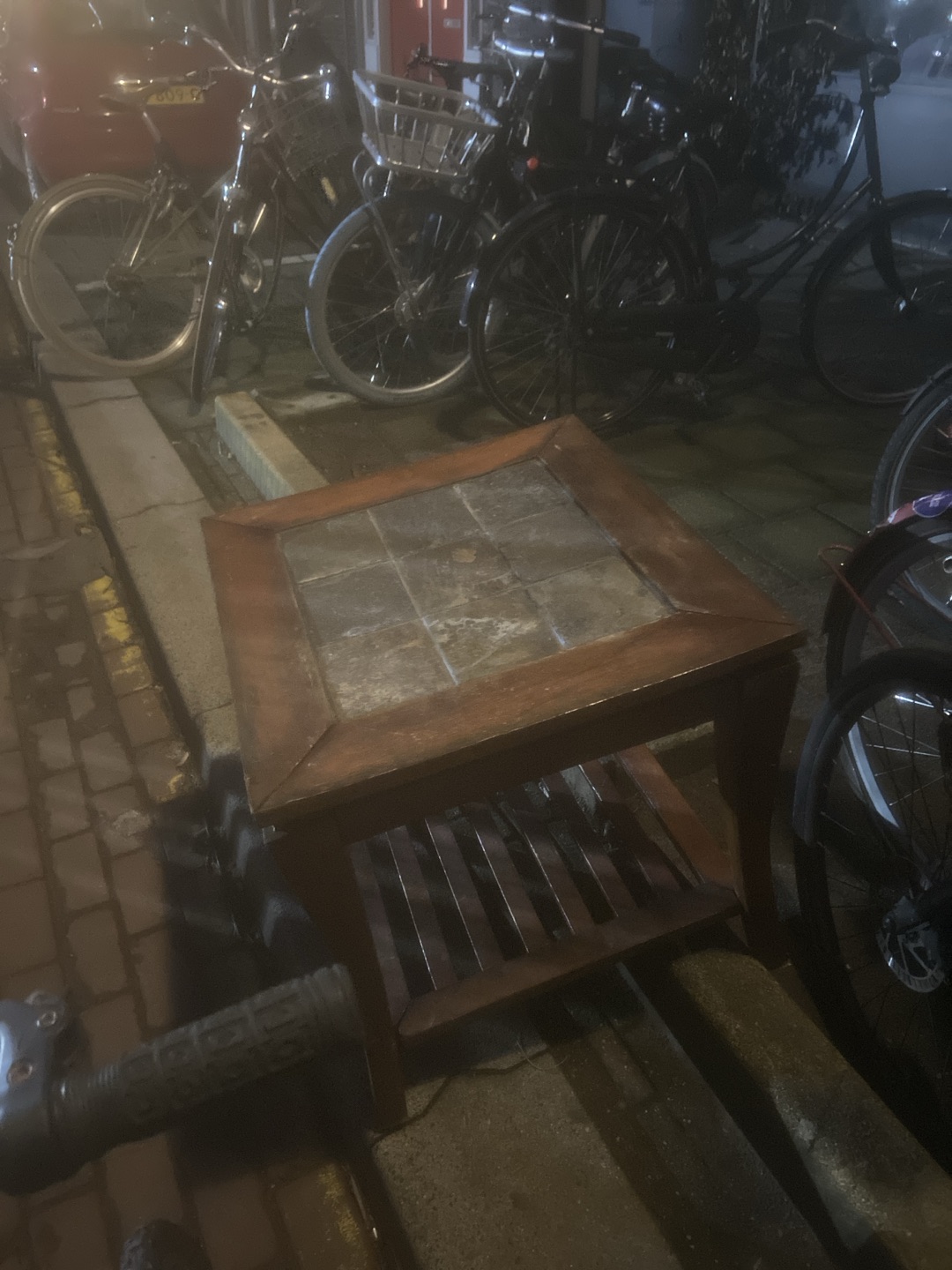 Sick as fuck table, would have taken it myself if i had a way to bring it home photo 1