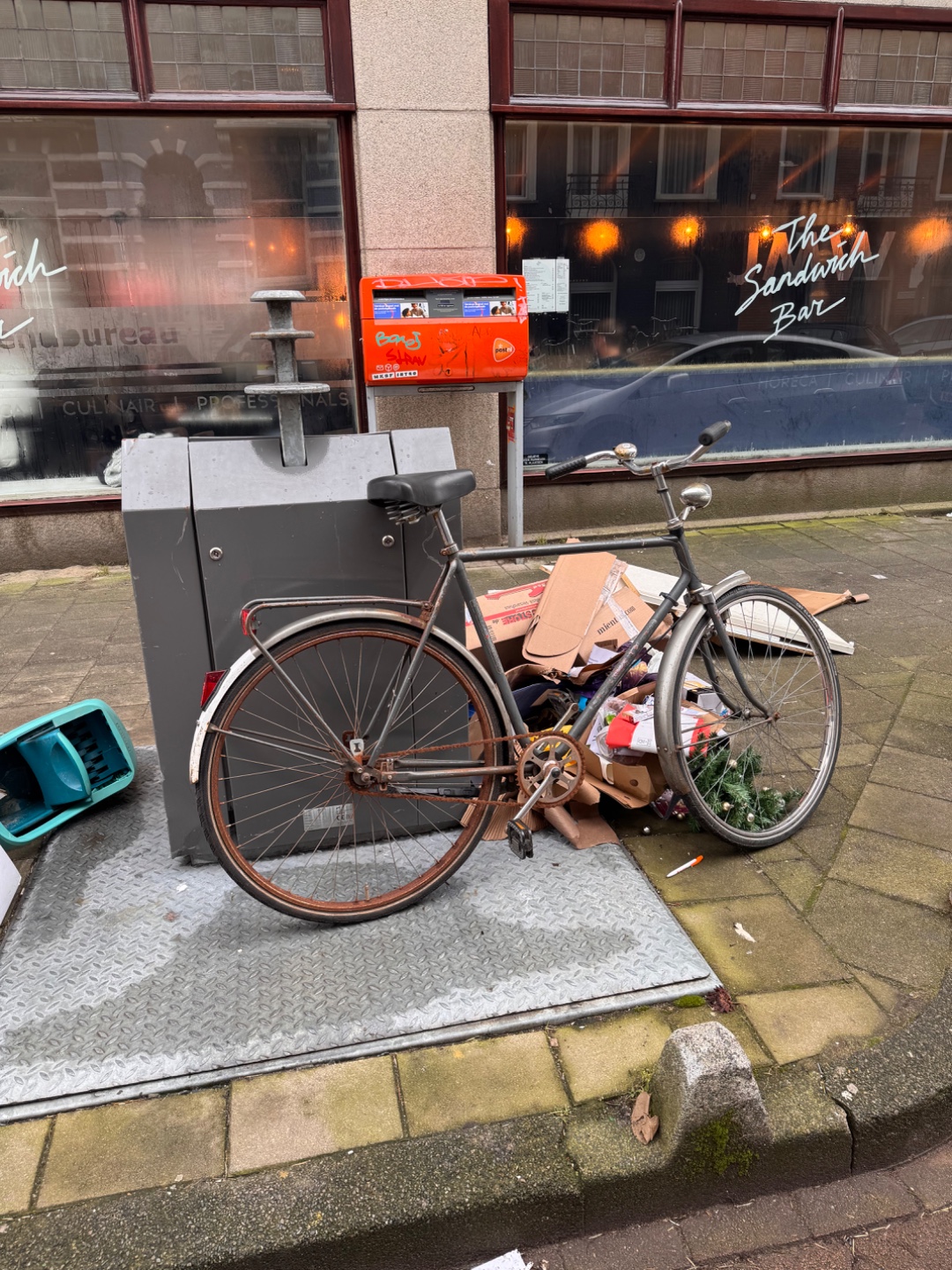 Werkende fiets zonder slot photo 1