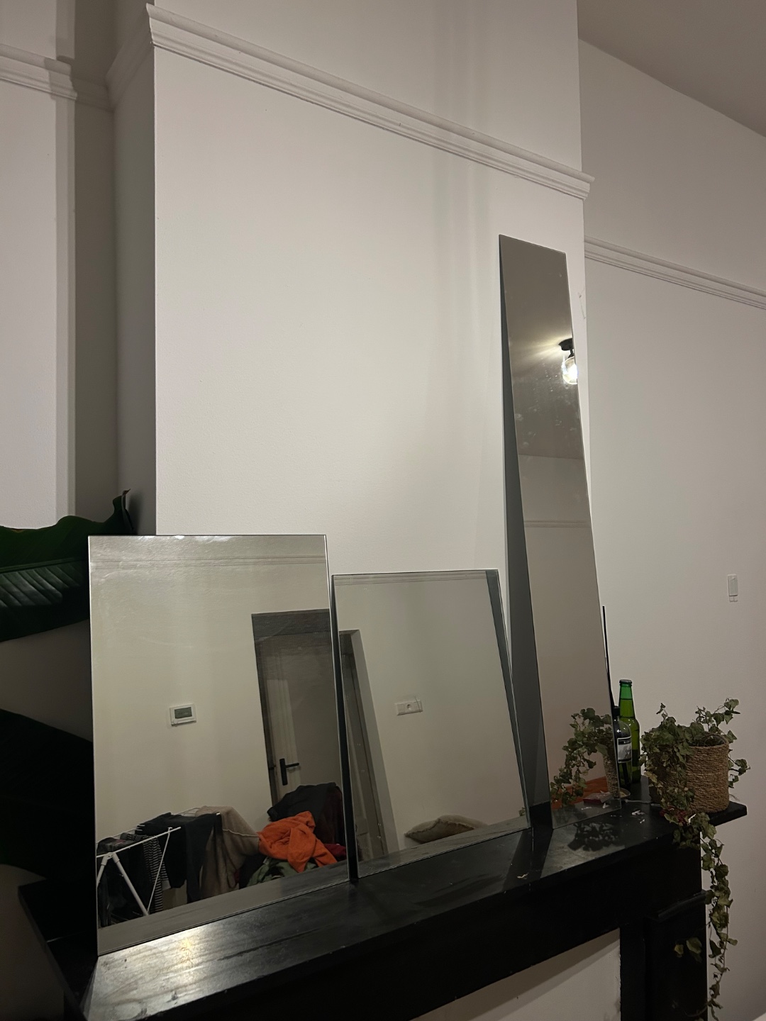 Three mirrors and vinyl records photo 2