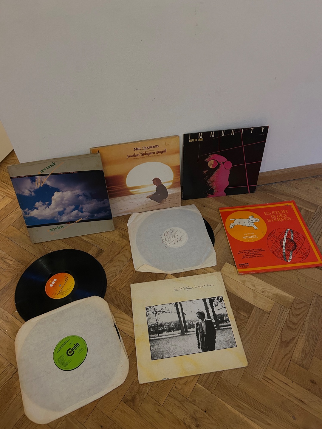 Three mirrors and vinyl records photo 3