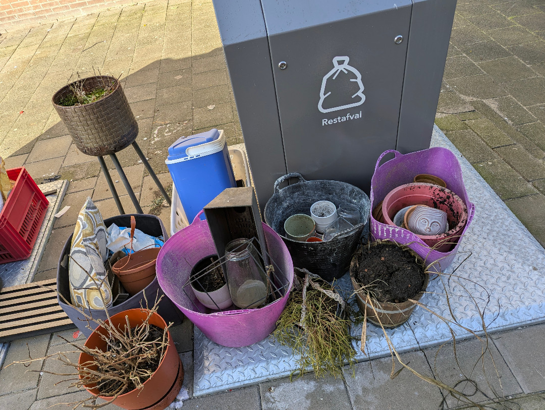 Lots of pots and balcony things photo 1