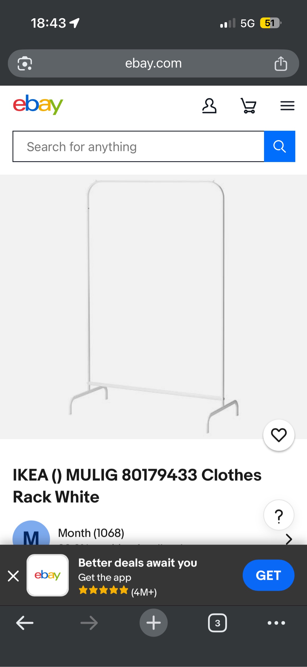 Grey wooden book closet with separate shelves, Glass coffee table with golden frame + IKEA white clothing rack + IKEA Kallax black. It’s in the front garden now, you can pick it up there. photo 2