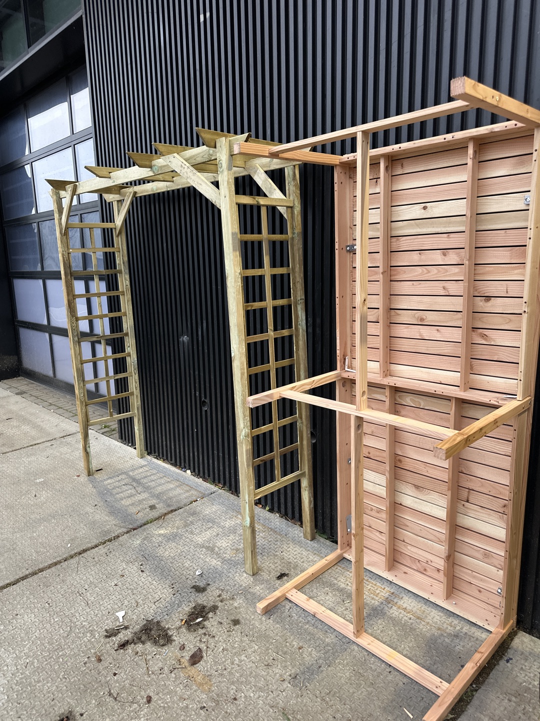 Pergola tuintafel photo 1