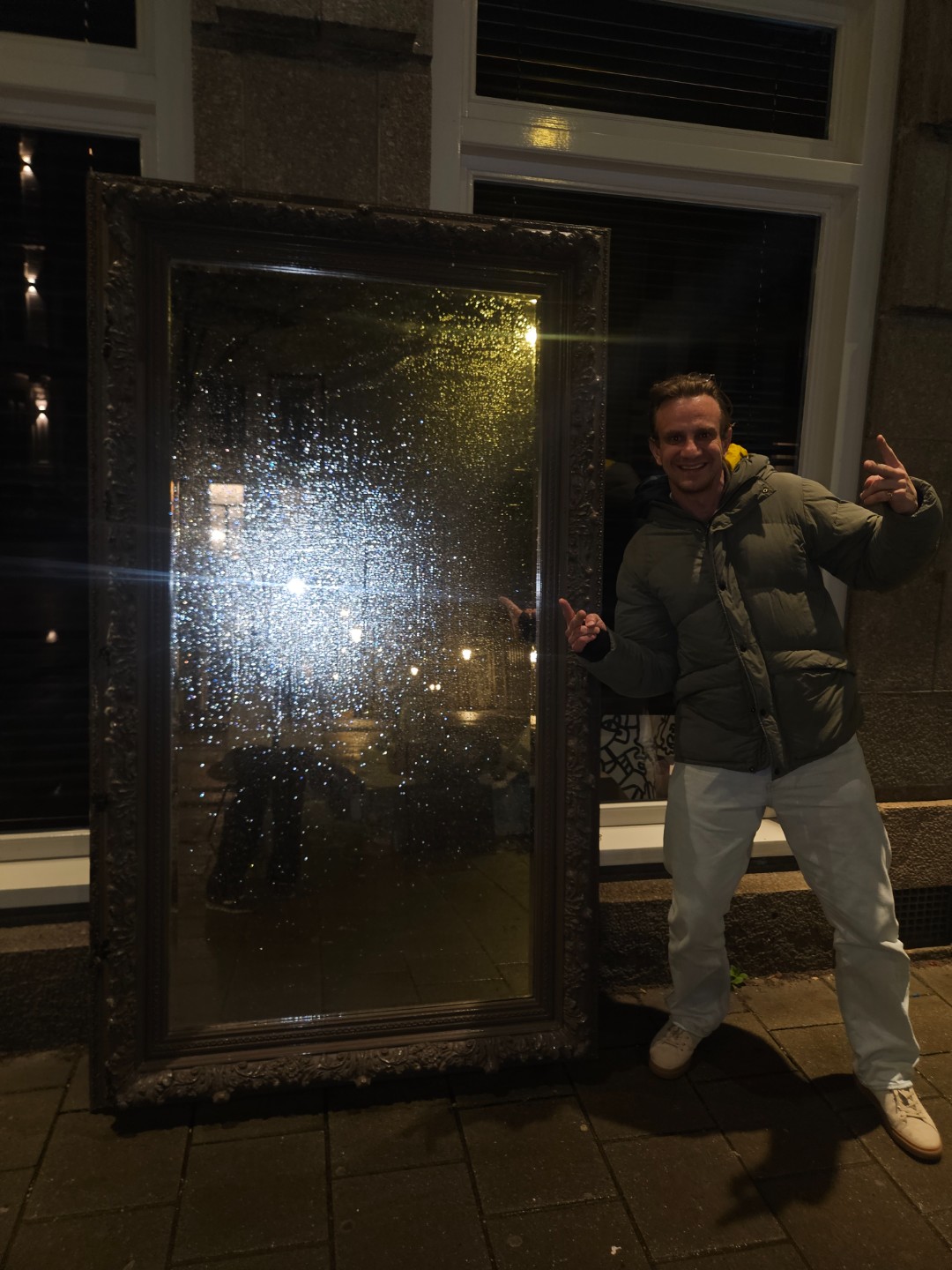 Beautiful big mirror!