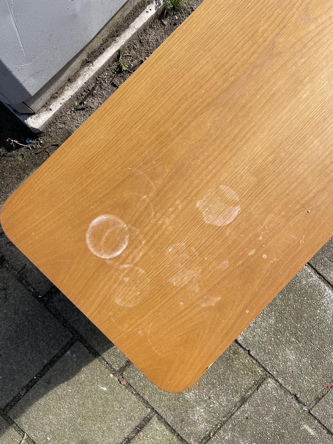 Salon tafeltje. Iets van 120x45 en 40cm hoog. photo 3