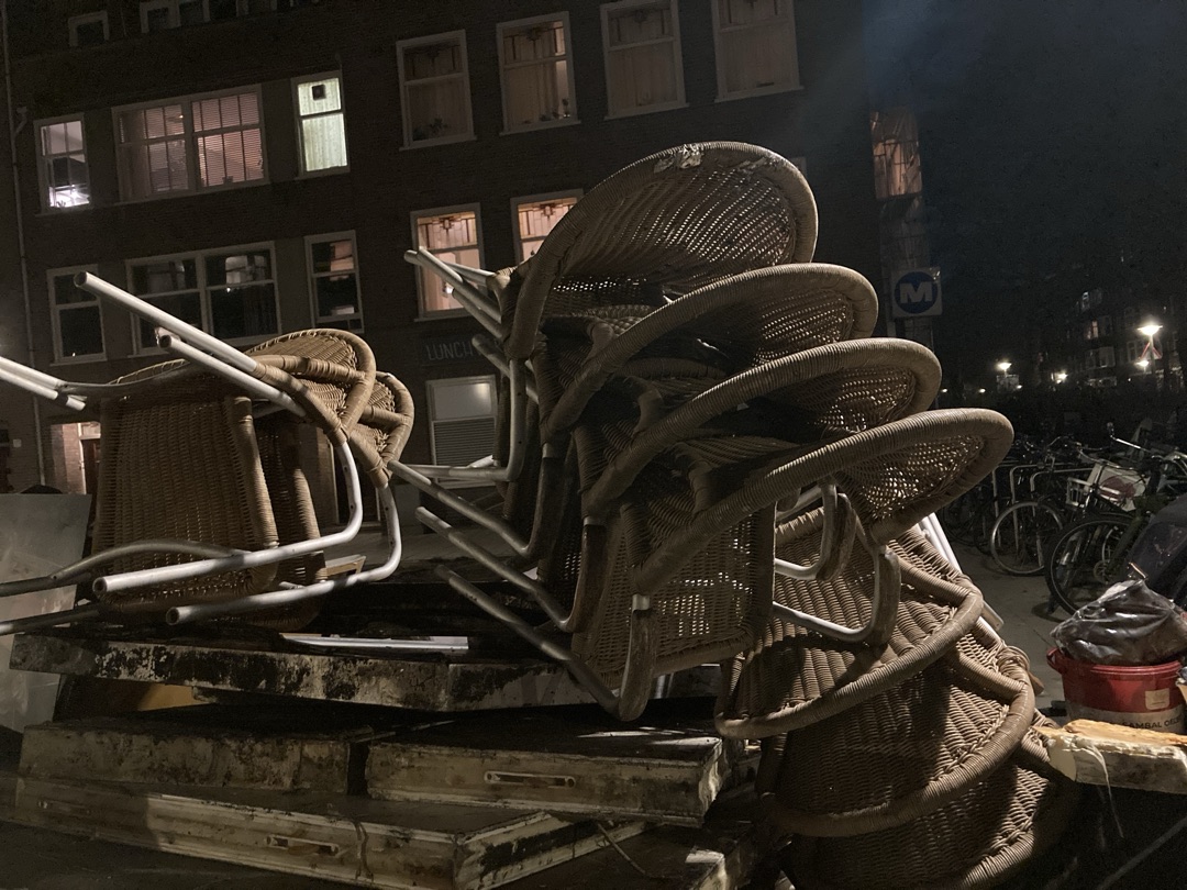 Lots of these chairs! 2