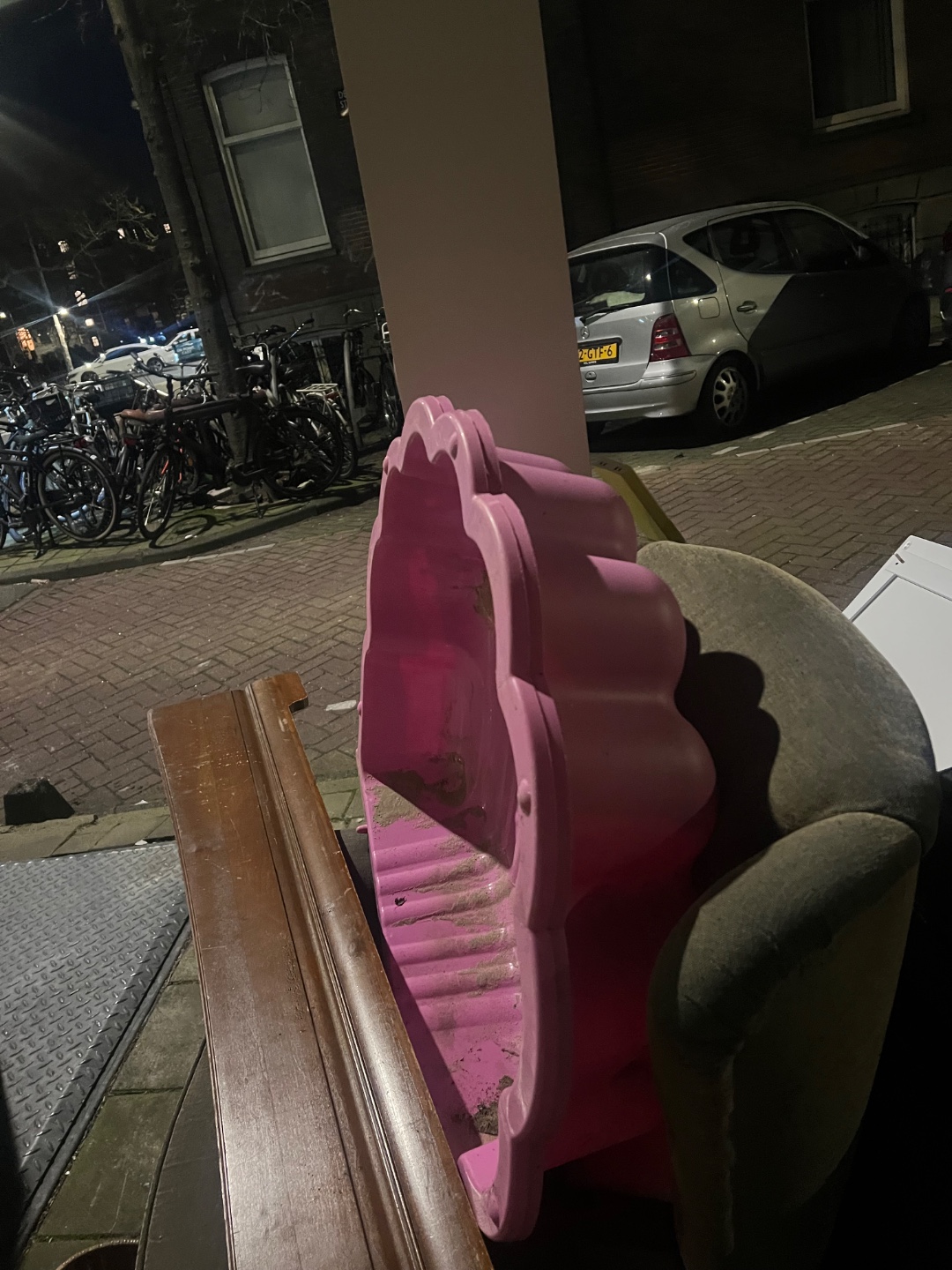 Zandbak beide kanten en verstelbare lattenbodem