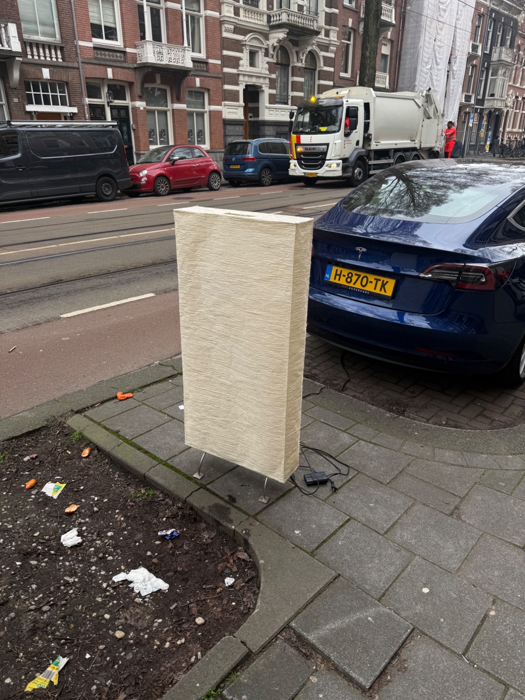 Lamp met bijbehorende stekker, doet het volgens mij nog