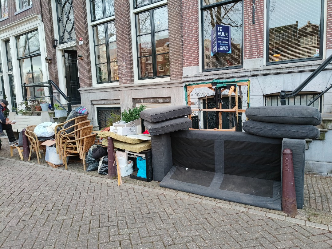 Couch, chairs, and other treasures