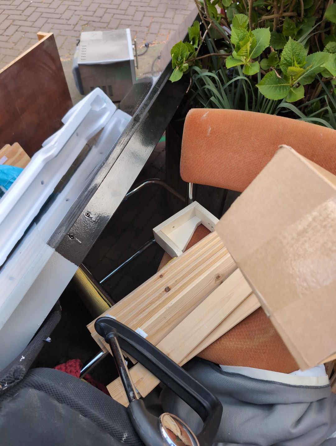 Beautiful wardrobe, chairs and okay table.