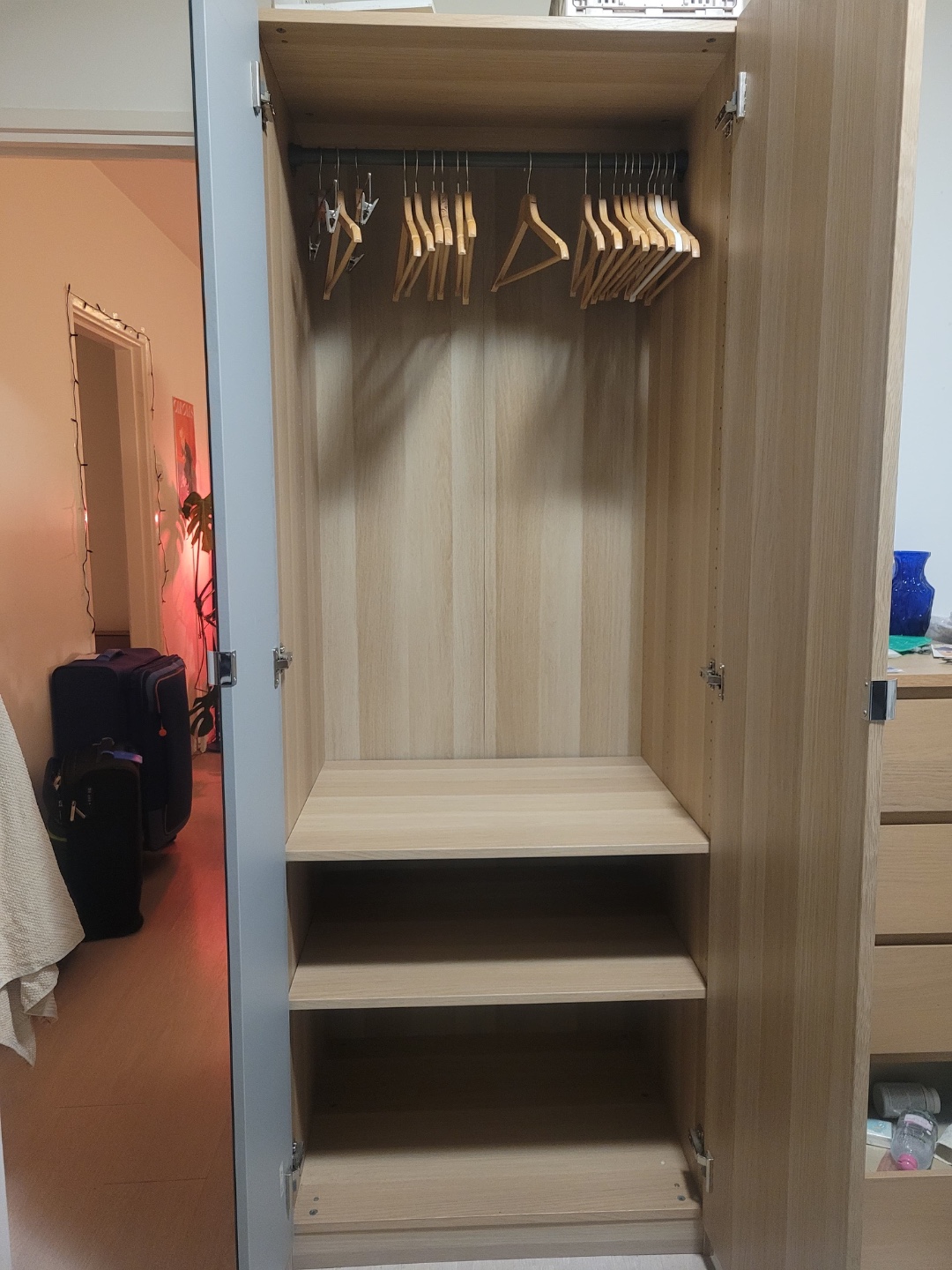 Ikea closet as good as new, will be put next to the trash bins on Sunday March 29th around 8am 2