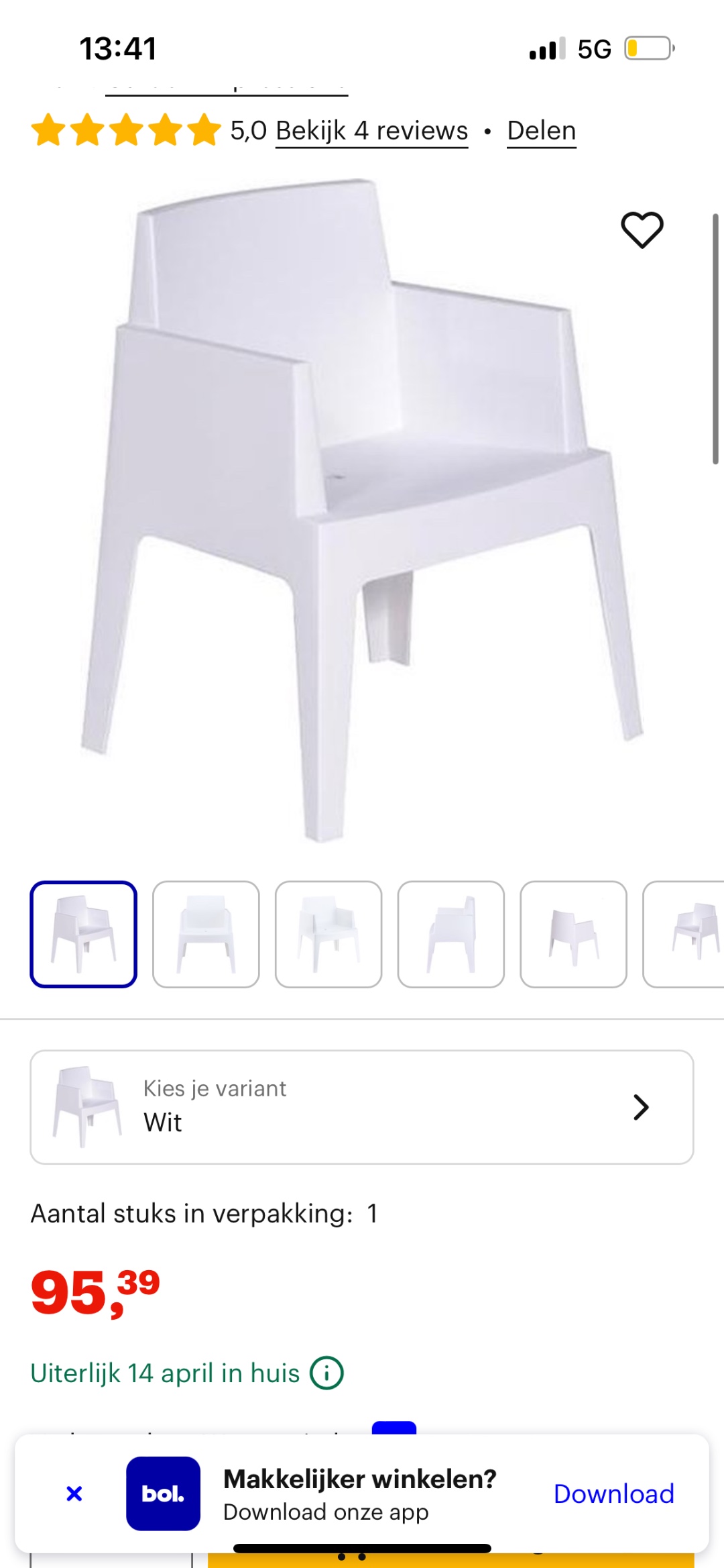 Garden Impressions Box tuinstoel 4x 3