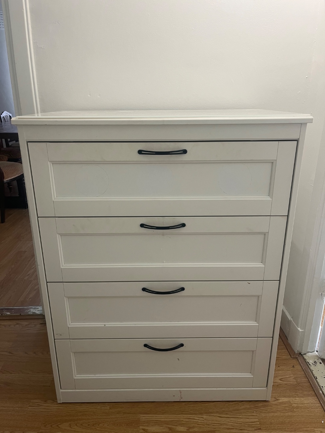 Kastje + glasplaat, ophalen bij Olympiaplein 1