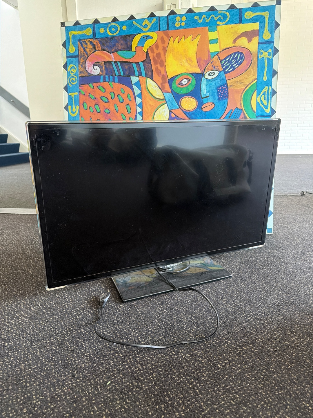 Working TV + cool art for your wall. 2