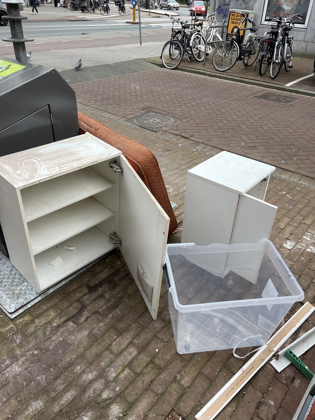 Storage and mattress 1