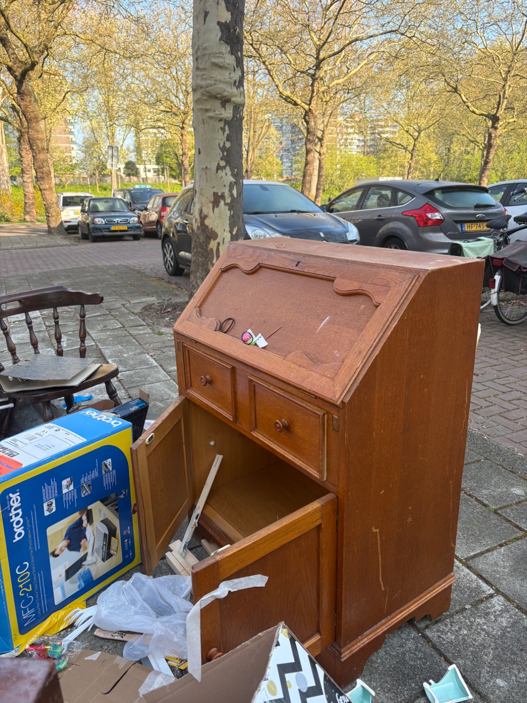 Cabinets and chairs 1