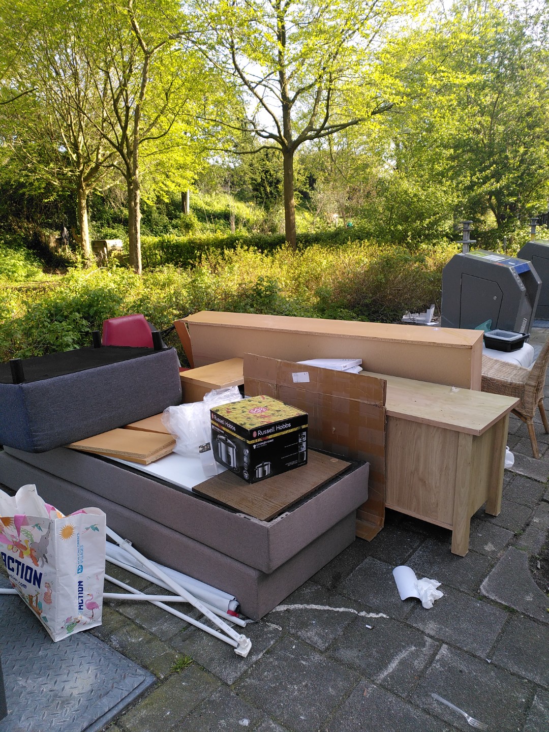 random furniture, bookshelves are with the pile (see photo 2) 2
