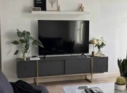 Disassembled tv stand 1