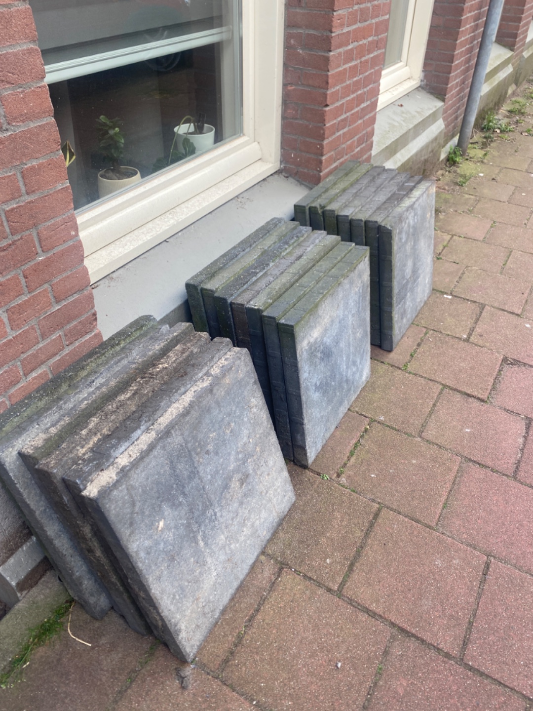 20 beton tegels 50 cm x 50 cm (5 cm dik) 1