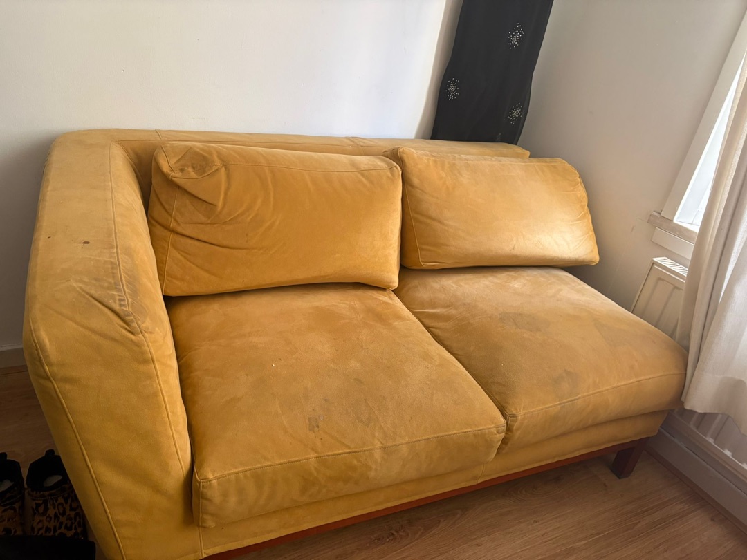 Ochre couch 1