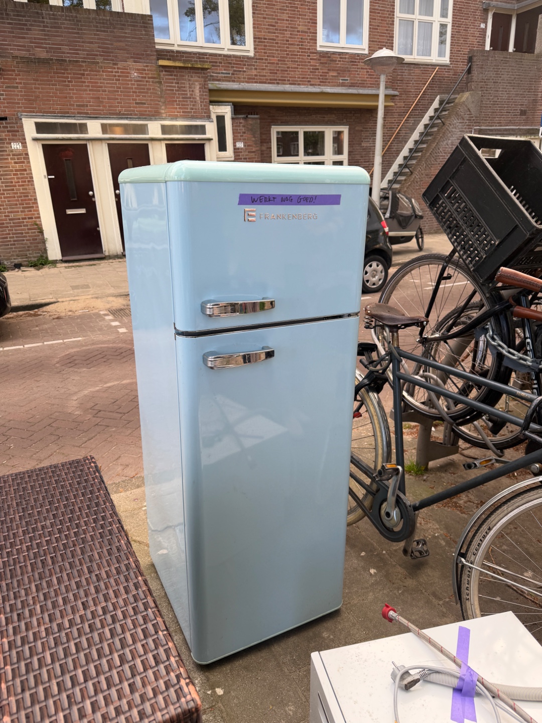 Werkende vintage koelkast! 1