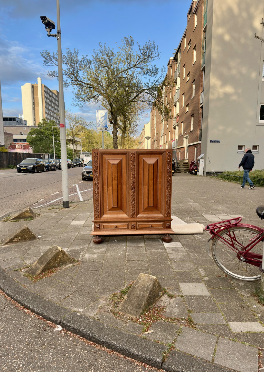 Old wooden cabinet 2