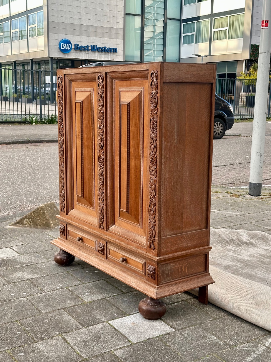 Old wooden cabinet 3