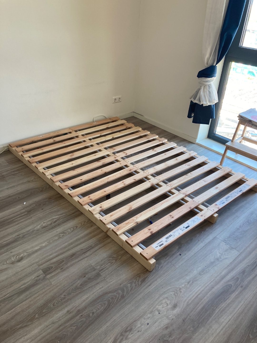 Bedsupport and fridge up for grabs! Needs to be picked up today. DM me on ig 1