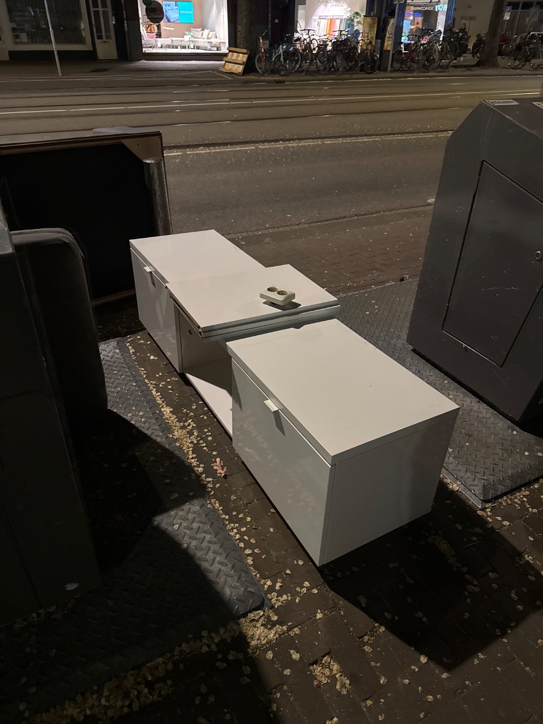 Complete couch and television stand 1